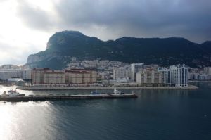 Gibraltar from ship