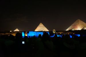 Pyramid Light Show