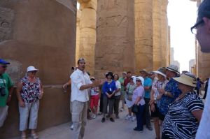 Tour Guide at Karnak